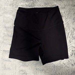 Black Biker Shorts; 90 Degree by Reflex; Size Small